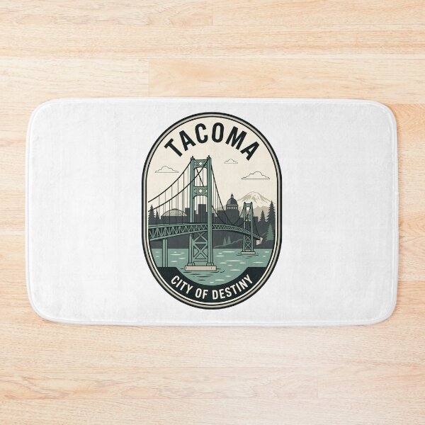 Item preview, Vintage Tacoma Washington City Of Destiny Badge designed and sold by k3rstman1.