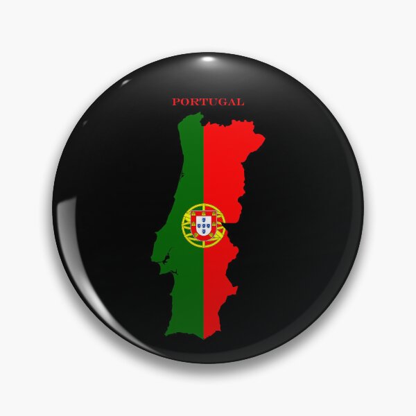 Item preview, Portugal Map Flag Silhouette Europe Travel Pride Gift designed and sold by NTGUILTY.