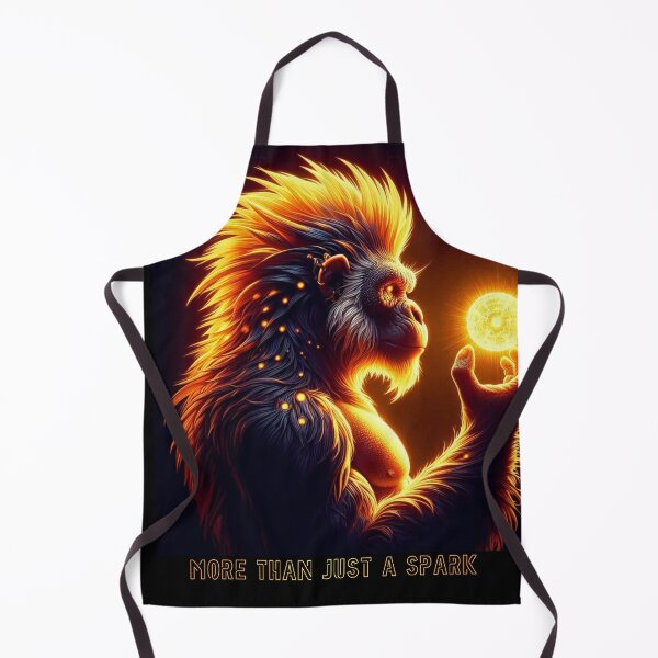 Item preview, Sunback Simian: Aurora Ape Solar Fantasy Graphic designed and sold by Chronicles_Of_Fauna.