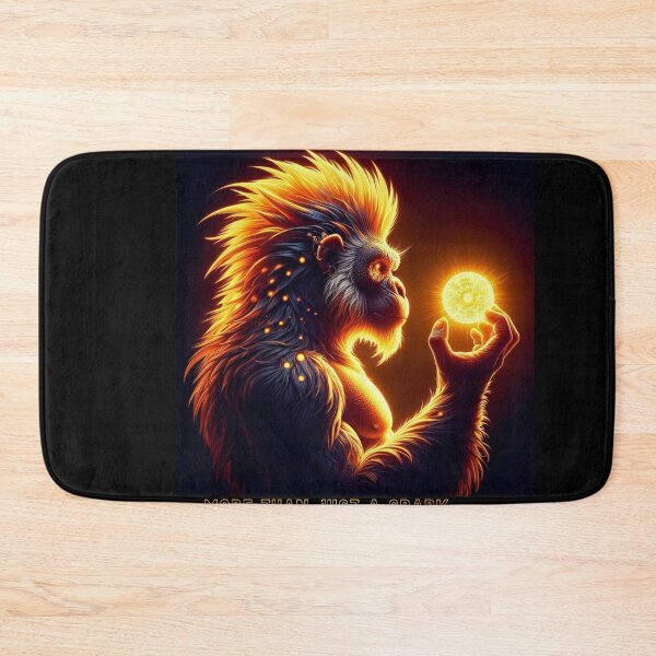 Item preview, Sunback Simian: Aurora Ape Solar Fantasy Graphic designed and sold by Chronicles_Of_Fauna.