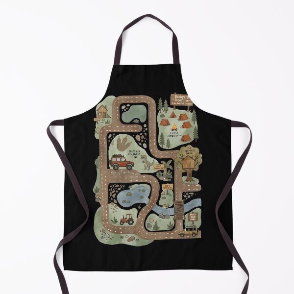 Item preview, Backyard Expedition Dad Adventure Map Classic T-Shirt designed and sold by CareerKitties.