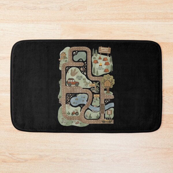 Item preview, Backyard Expedition Dad Adventure Map Classic T-Shirt designed and sold by CareerKitties.