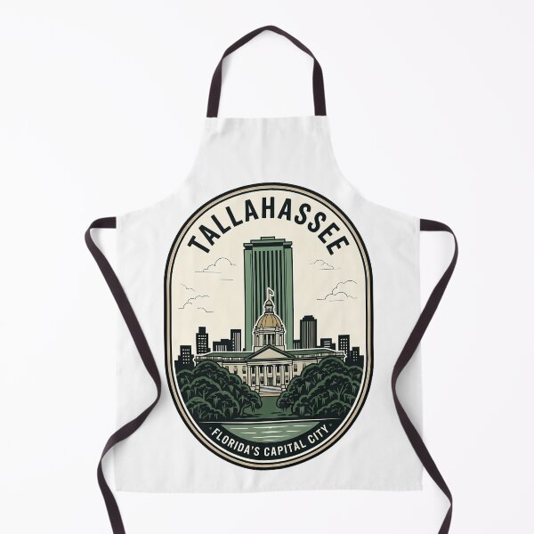 Item preview, Vintage Tallahassee Florida State Capitol Skyline Badge designed and sold by k3rstman1.