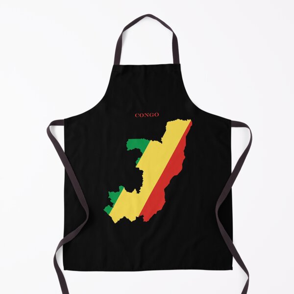 Item preview, Republic of the Congo Map Flag Silhouette Africa Travel Pride Gift designed and sold by NTGUILTY.