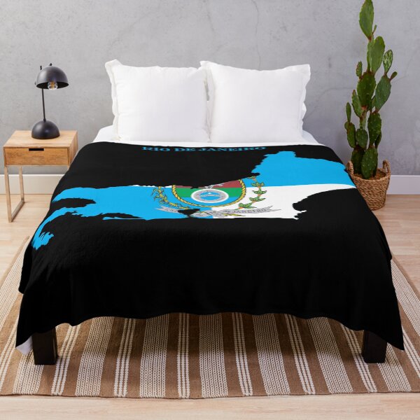 Item preview, Rio de Janeiro Map Flag Silhouette Brazil State Travel Pride Gift designed and sold by NTGUILTY.