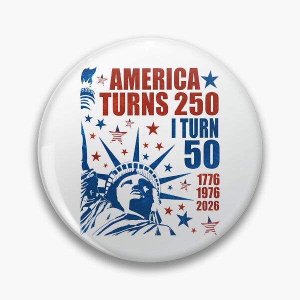 Item preview, america turns 250 I turn 50 1976 50th birthday designed and sold by BlightedArt.