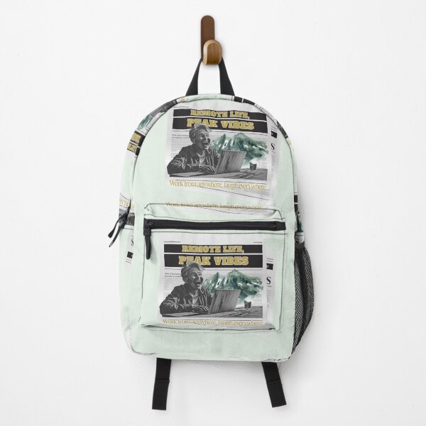 Item preview, Remote Life Peak Vibes Retro Newspaper Aesthetic designed and sold by SilverSeaBKK.
