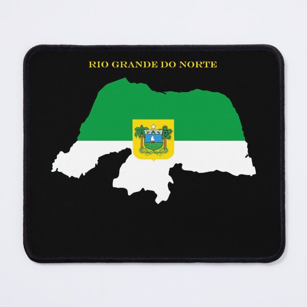 Item preview, Rio Grande do Norte Map Flag Silhouette Brazil State Travel Pride Gift designed and sold by NTGUILTY.
