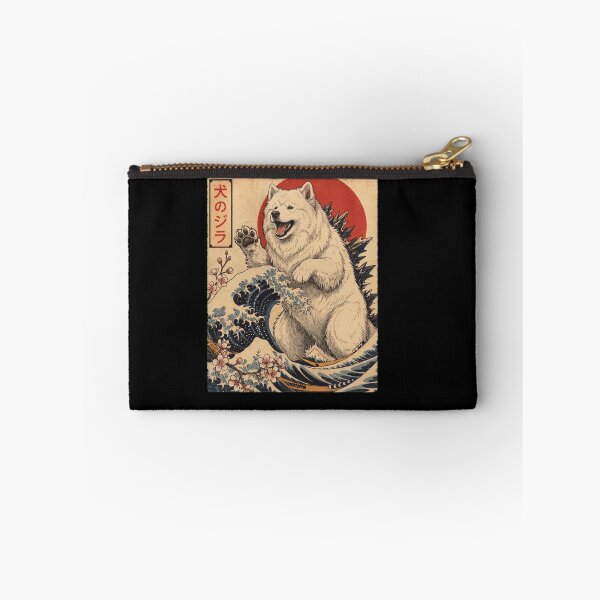 Item preview, Samoyed Dogzilla Japanese Wave Art Dog Owner designed and sold by TerryConnells.