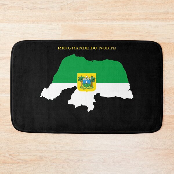 Item preview, Rio Grande do Norte Map Flag Silhouette Brazil State Travel Pride Gift designed and sold by NTGUILTY.
