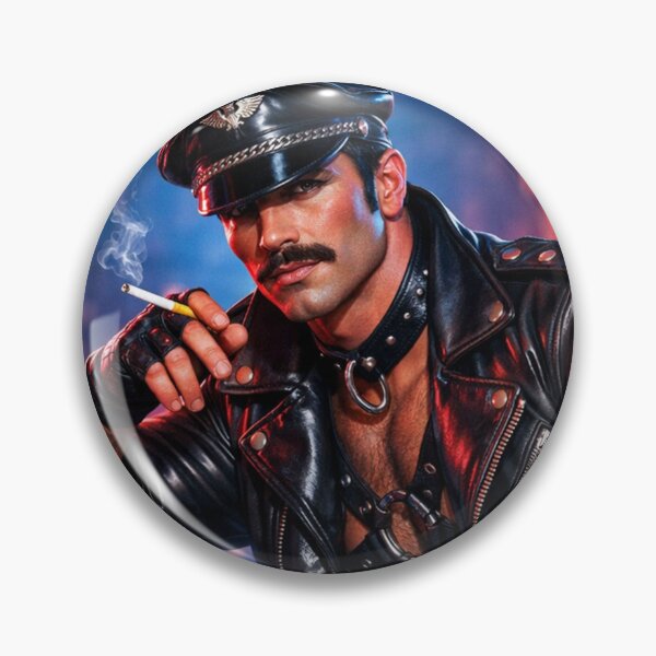 Item preview, Gay Leather Daddy Biker Steel Rider Leder Pride Graphic Design designed and sold by ItsAKinkThing.