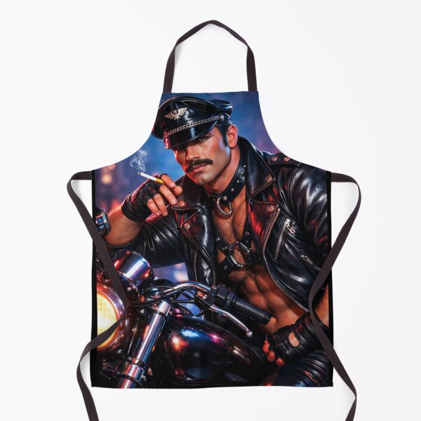 Item preview, Gay Leather Daddy Biker Steel Rider Leder Pride Graphic Design designed and sold by ItsAKinkThing.