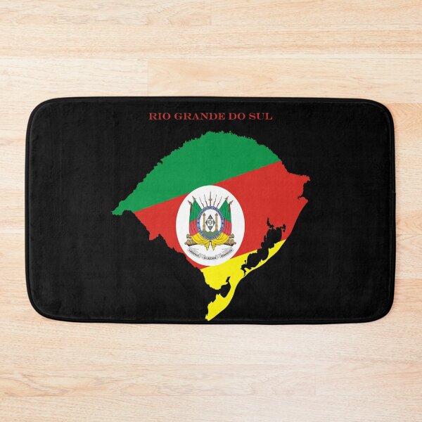 Item preview, Rio Grande do Sul Map Flag Silhouette Brazil State Travel Pride Gift designed and sold by NTGUILTY.