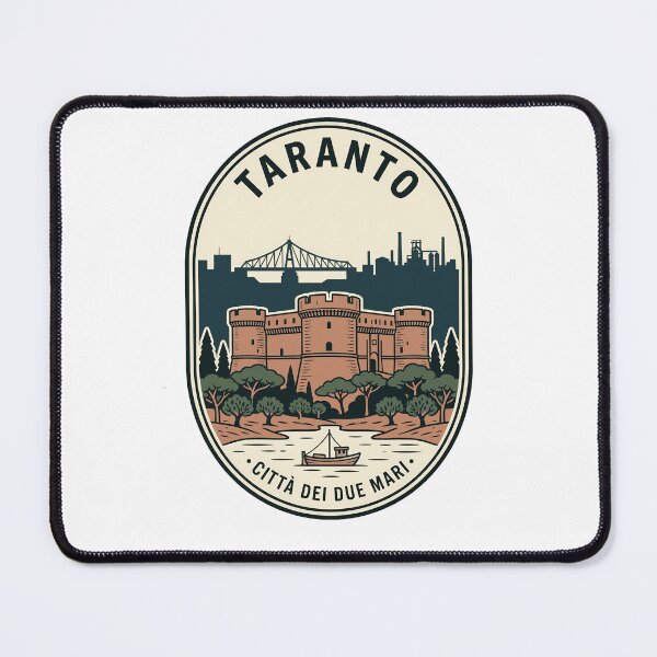 Item preview, Vintage Taranto Italy City of Two Seas Badge designed and sold by k3rstman1.