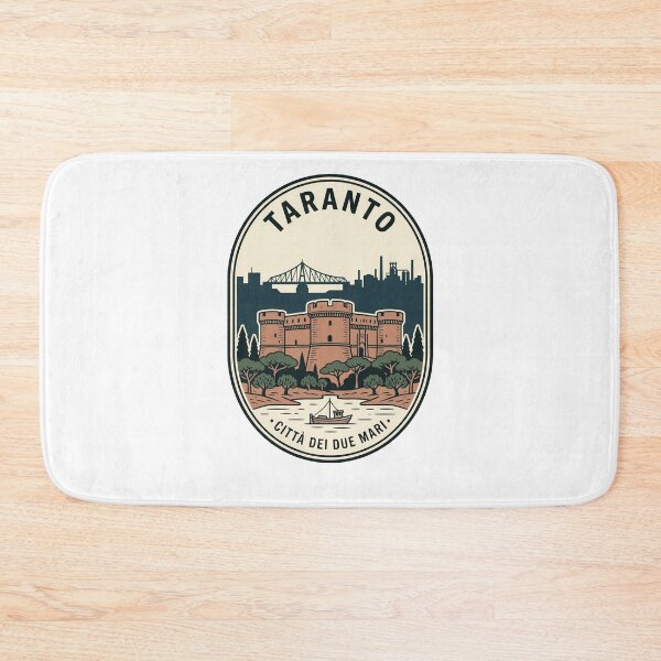 Item preview, Vintage Taranto Italy City of Two Seas Badge designed and sold by k3rstman1.