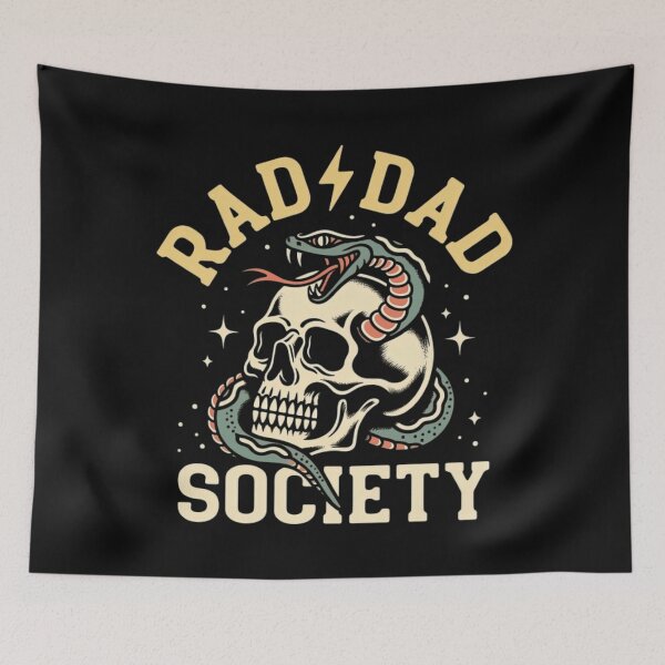 Item preview, Skull Snake Cool Dad Society Classic T-Shirt designed and sold by CareerKitties.