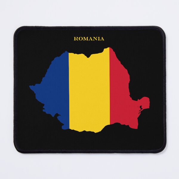 Item preview, Romania Map Flag Silhouette Europe Balkan Travel Pride Gift designed and sold by NTGUILTY.