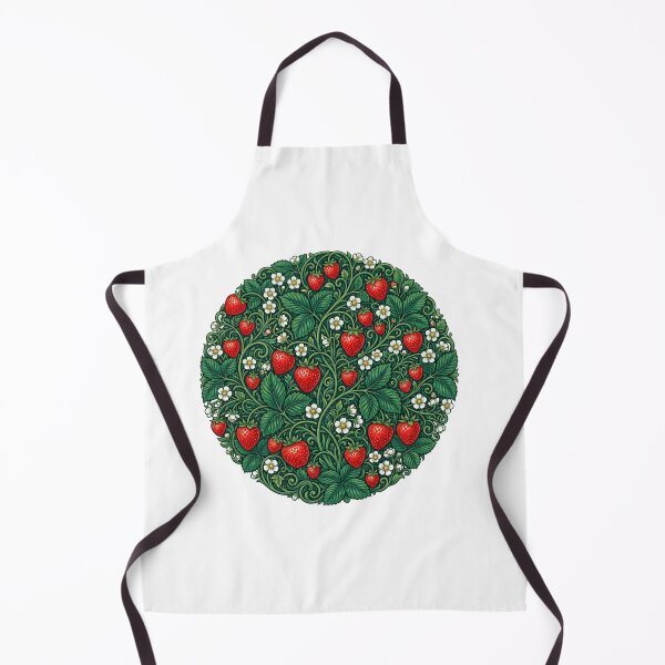Item preview, Maximalist Strawberry Vine Botanical William Morris designed and sold by ryanguas.