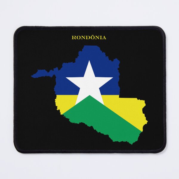 Item preview, Rondonia Map Flag Silhouette Brazil State Travel Pride Gift designed and sold by NTGUILTY.