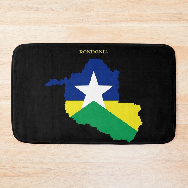 Item preview, Rondonia Map Flag Silhouette Brazil State Travel Pride Gift designed and sold by NTGUILTY.