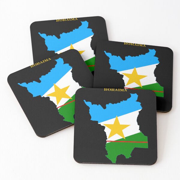 Item preview, Roraima Map Flag Silhouette Brazil State Travel Pride Gift designed and sold by NTGUILTY.