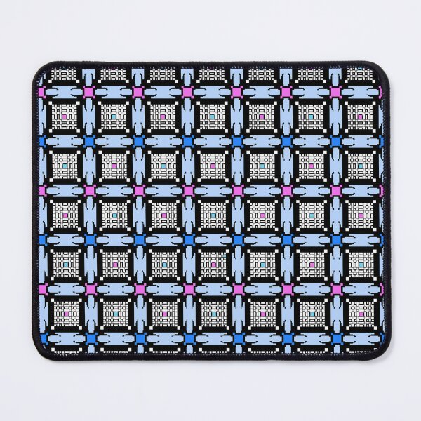 Item preview, Futuristic Tribal Grid Pattern | Cyber Geometric Seamless Abstract Design designed and sold by Mohng Talulenz.