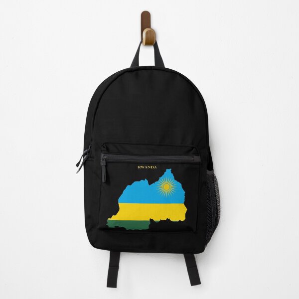 Item preview, Rwanda Map Flag Silhouette East Africa Travel Pride Gift designed and sold by NTGUILTY.