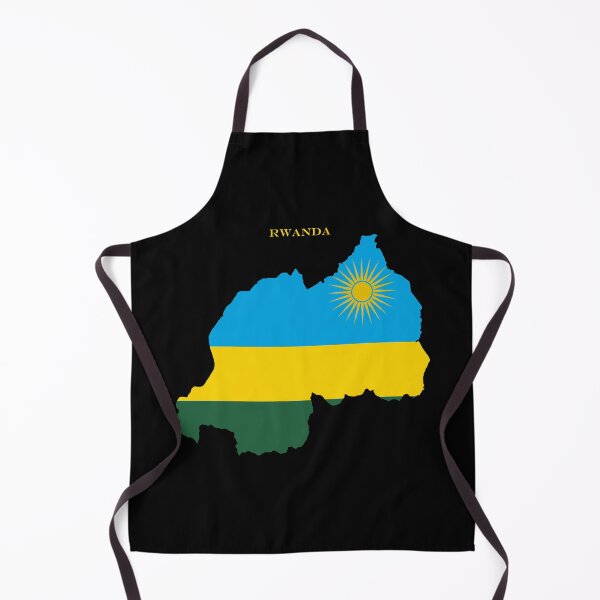 Item preview, Rwanda Map Flag Silhouette East Africa Travel Pride Gift designed and sold by NTGUILTY.