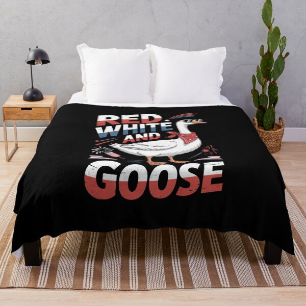 Item preview, Red White And Goose Patriotic American USA designed and sold by SuperAndSocial.