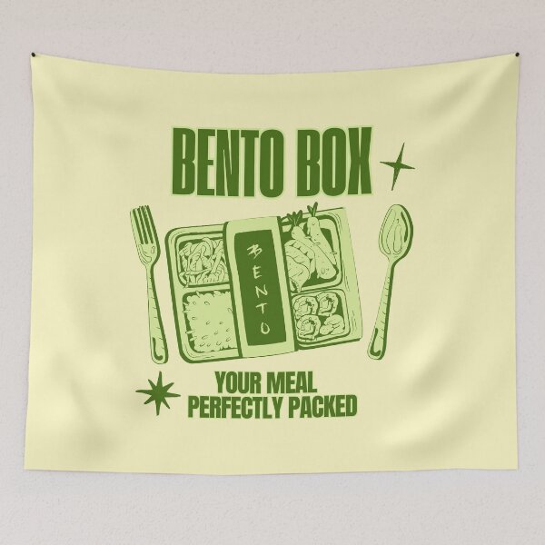 Item preview, Bento Box - Your Meal Perfectly Packed designed and sold by SilverSeaBKK.