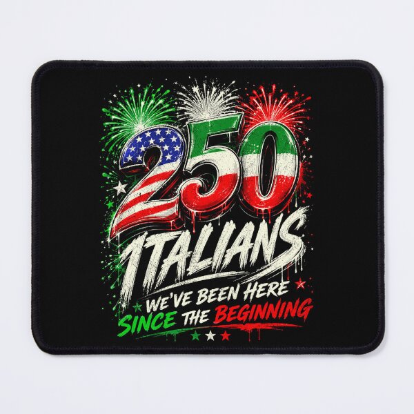 Item preview, 250 Anniversary USA Flag Italians, 4th of July Patriotic designed and sold by BlightedArt.