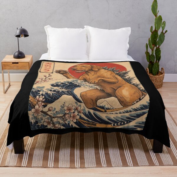 Item preview, Vizsla Dogzilla Japanese Wave Art Dog Owner designed and sold by TerryConnells.