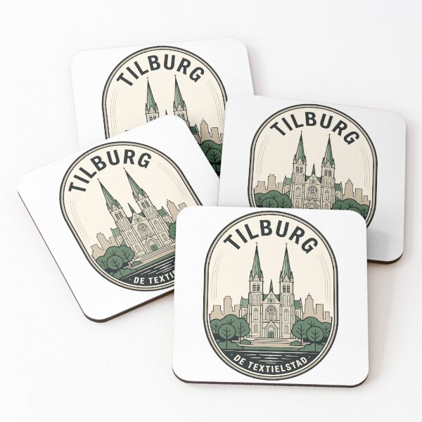 Item preview, Vintage Tilburg Netherlands De Textielstad Travel Emblem designed and sold by k3rstman1.
