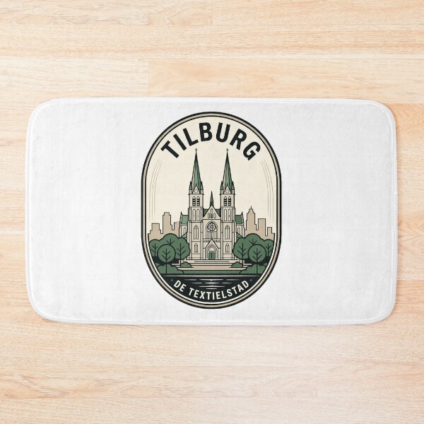 Item preview, Vintage Tilburg Netherlands De Textielstad Travel Emblem designed and sold by k3rstman1.