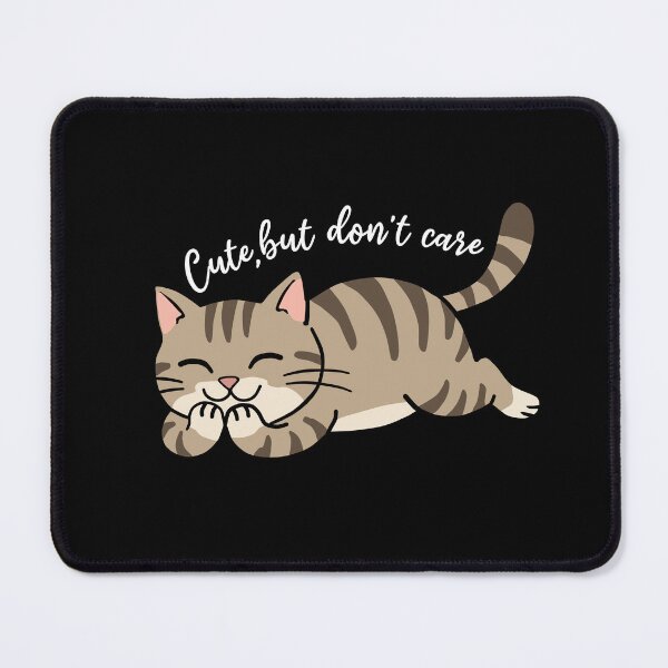 Item preview, Cute Cat Don't Care Expression designed and sold by Senthamizh.