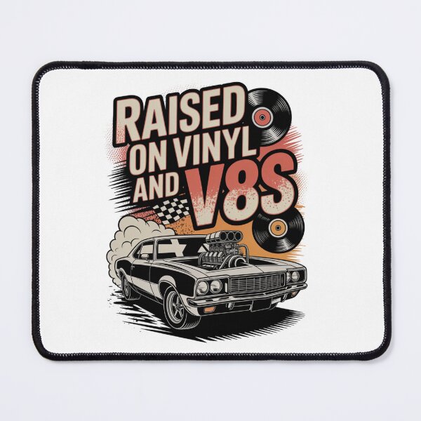 Item preview, Raised On Vinyl and V8s designed and sold by Naitsebas.