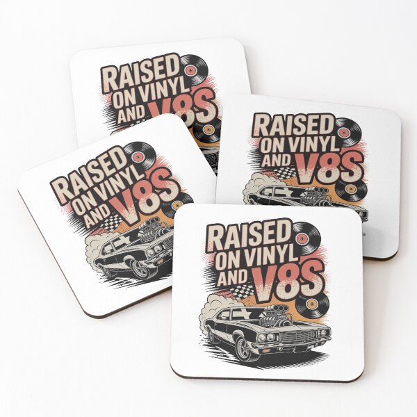 Item preview, Raised On Vinyl and V8s designed and sold by Naitsebas.