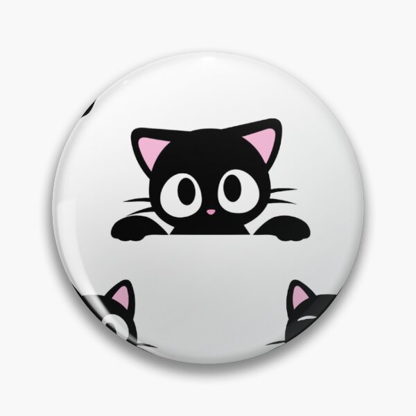 Item preview, Black cat graphic adorable designed and sold by SrumbleArt.