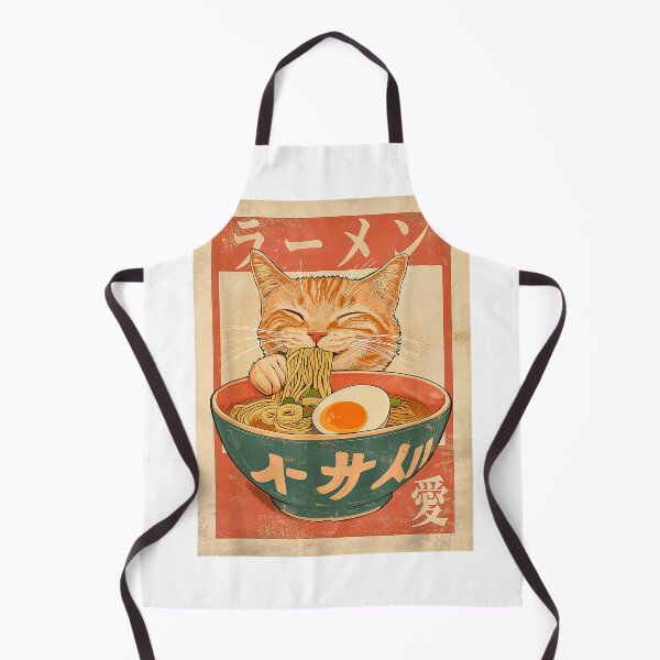 Item preview, Cat-Ramen-Funny-Vintage-Graphic-Tee-Kawaii-Japanese-Anime-T-Shirt designed and sold by KTY-NUSS.
