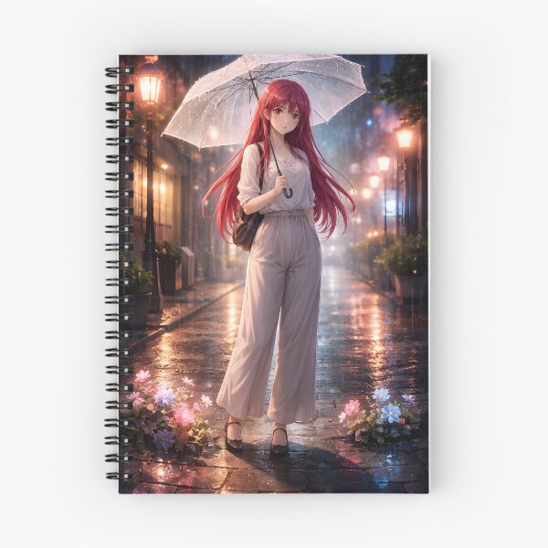 Item preview, Aka in the Rain designed and sold by sigmaartstudio.