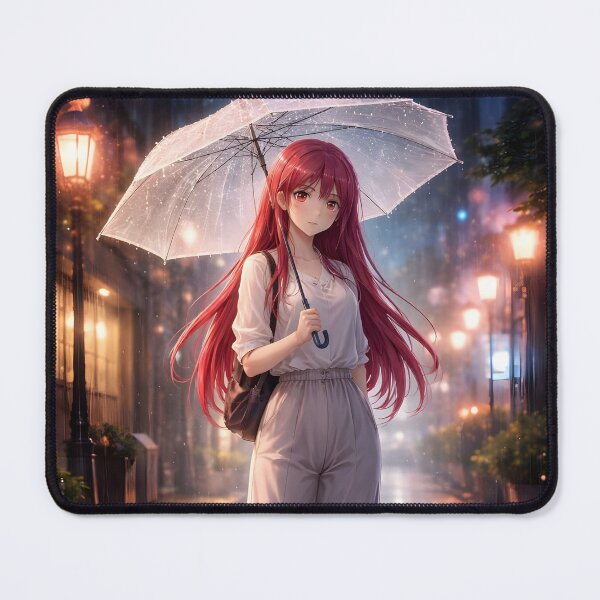 Item preview, Aka in the Rain designed and sold by sigmaartstudio.
