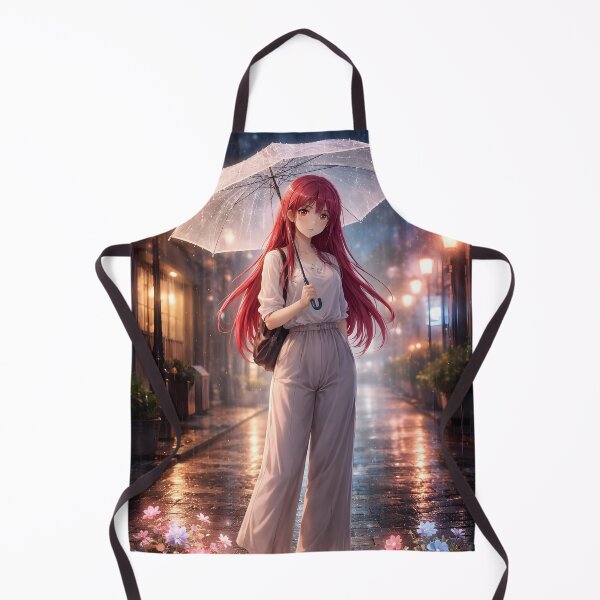 Item preview, Aka in the Rain designed and sold by sigmaartstudio.