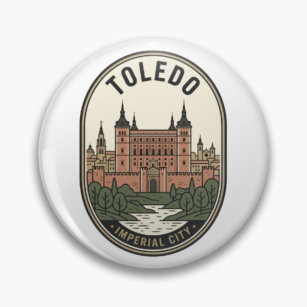 Item preview, Vintage Toledo Spain Imperial City Travel Badge designed and sold by k3rstman1.