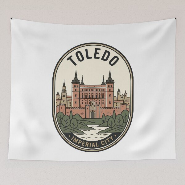 Item preview, Vintage Toledo Spain Imperial City Travel Badge designed and sold by k3rstman1.