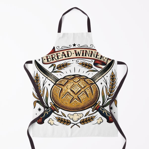 Item preview, Bread Winner Sourdough Tattoo Flash Funny Baker Vintage American Tee designed and sold by afarkar.