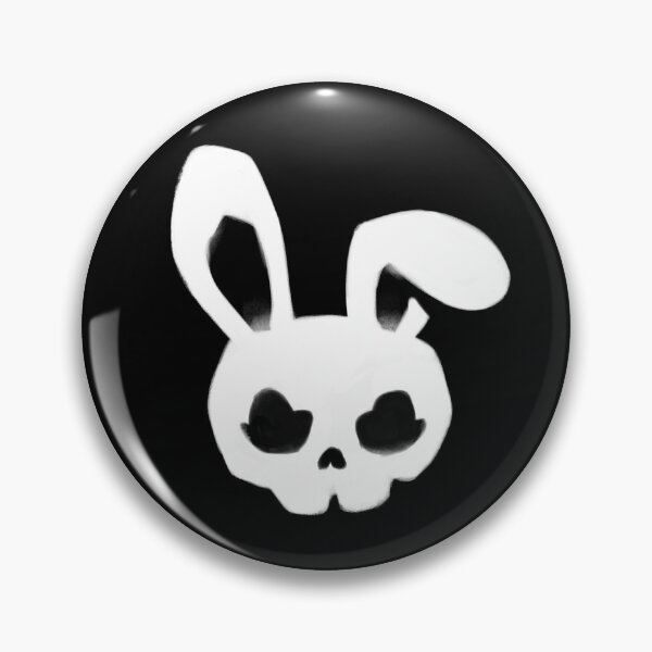 Artikelvorschau, Totenkopf-Hase entworfen und verkauft von Chloe Halikias.