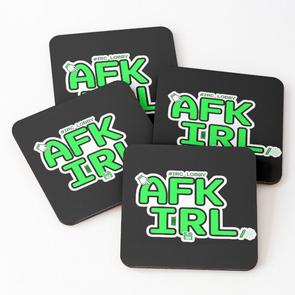 Item preview, AFK IRL Retro Chat Gamer designed and sold by Oommen Studio .