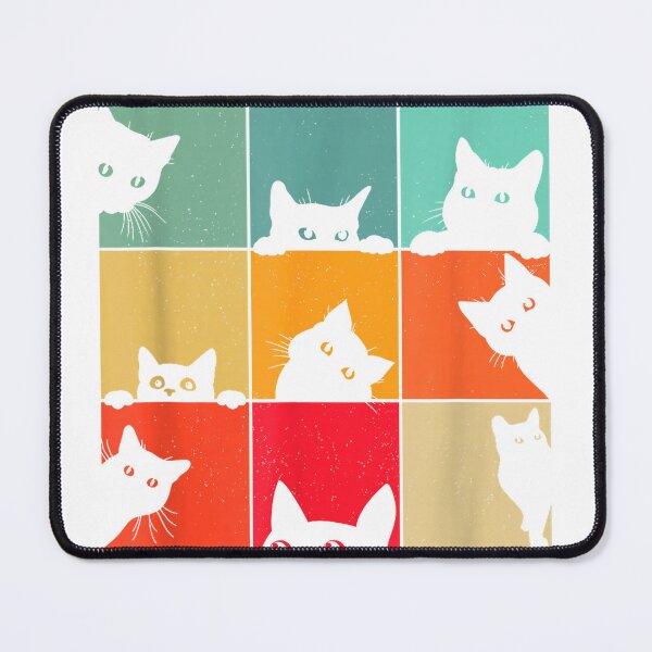 Item preview, Funny-Retro-Vintage-Curious-Black-Cat-for-Cats-Lover-T-Shirt designed and sold by KTY-NUSS.
