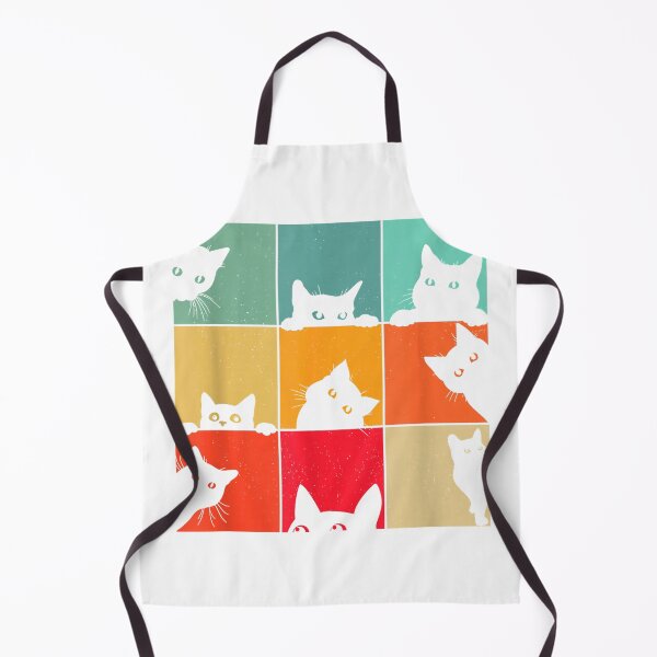 Item preview, Funny-Retro-Vintage-Curious-Black-Cat-for-Cats-Lover-T-Shirt designed and sold by KTY-NUSS.