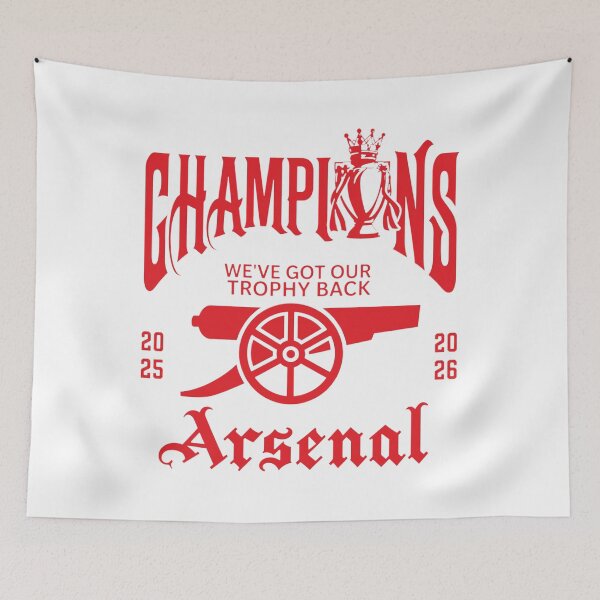 Item preview, Arsenal - Arsenal Final 2026, Budapest Champions League, North London Football, Arsenal Premier League Champions, Gunners, Mikel Arteta, Arsenal Champions League Final 2026 designed and sold by linia-by-cinta.